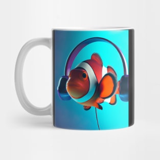 Clownfisch Headphones Mug